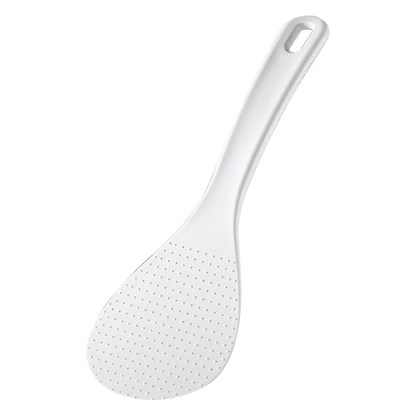 Risske Spiseske, Brugt Til At Holde Ris, 20*7 Cm, Hvid, Køkken Bestik