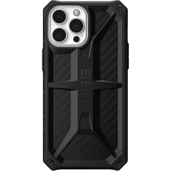 Suunniteltu iPhone 12 Pro/12 -kotelolle Hiilikuitu Vahvistettu Kevyt Ohut Iskunkestävä Premium Monarch