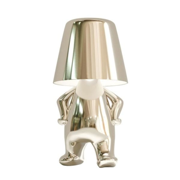 Denker - Lampkollektion Kreativ liten gyllene man Vardagsrum