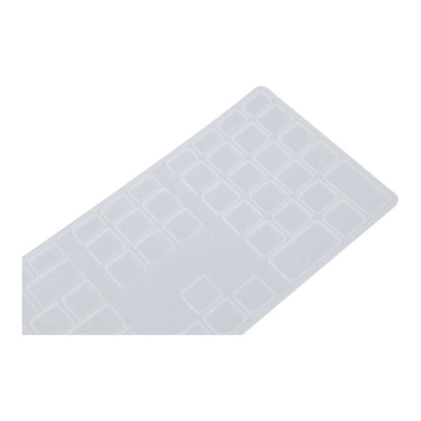 3x Silic Thin Skin Cover Protector med Num-tastatur til gennemsigtig