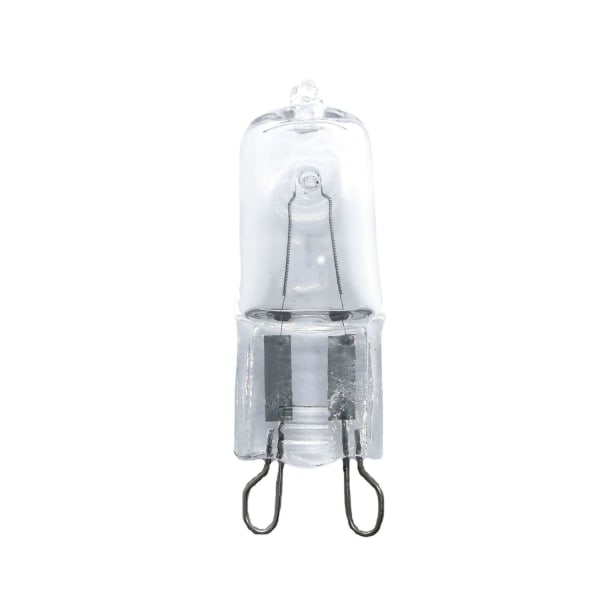 10-pakning Halogen G9 230V 20W, Erstatningsvinklet glødelampe, Varmt hvitt 2700K