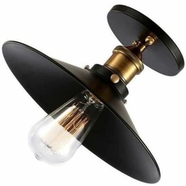 Cham taklampe retro industriell lys 36cm for restaurant/kafé/bar/soverom pærer ikke inkludert