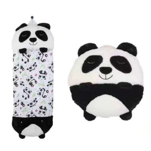 Stor sovepose til børn, blød varm pude, enhjørning legetøjsgave, flere valgmuligheder Panda model Medium size length 160cm