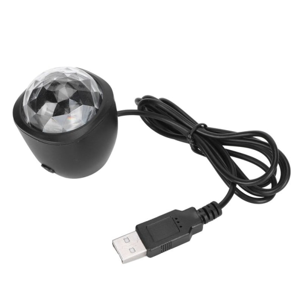 Farverig Mini USB LED Stemmestyret Lampe til DJ Scenebelysning