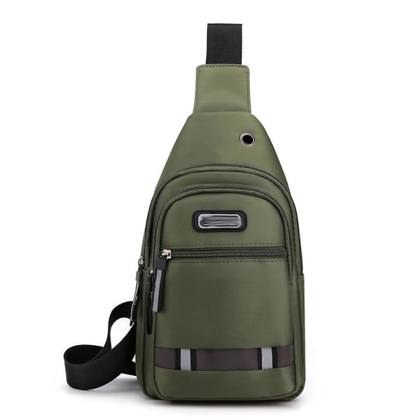 Sports Crossbody Oxford Casual Luminous Chest Bag Students Shoulder Sling Chest Bag.