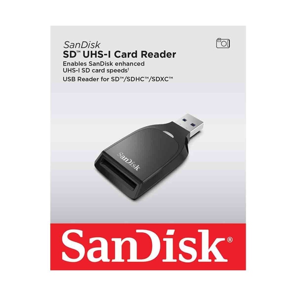 SanDisk SD UHS-I Kortläsare black 0.863