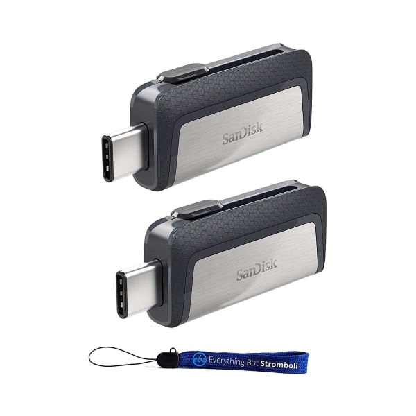 SanDisk Ultra Dual Drive 128 GB för USB Type-C och USB 3.1 Silver 1f1c |  Silver | 6341,6506 | Fyndiq