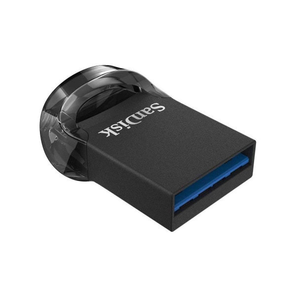 SanDisk Ultra Fit 64 GB USB 3.1 minne Svart