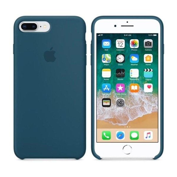Apple iPhone 7 Plus / iPhone 8 Plus silikone cover Cosmo Blå Cosmo blå 0d01  | 40 | Fyndiq
