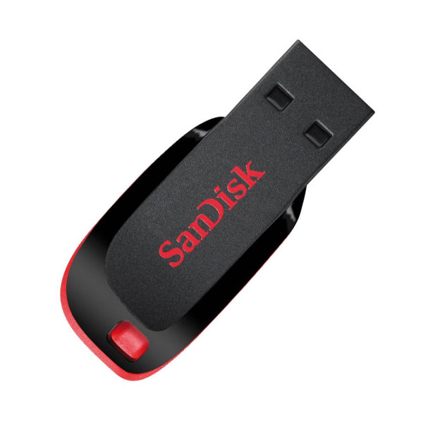 SanDisk Cruzer Blade 64 GB USB minne Svart