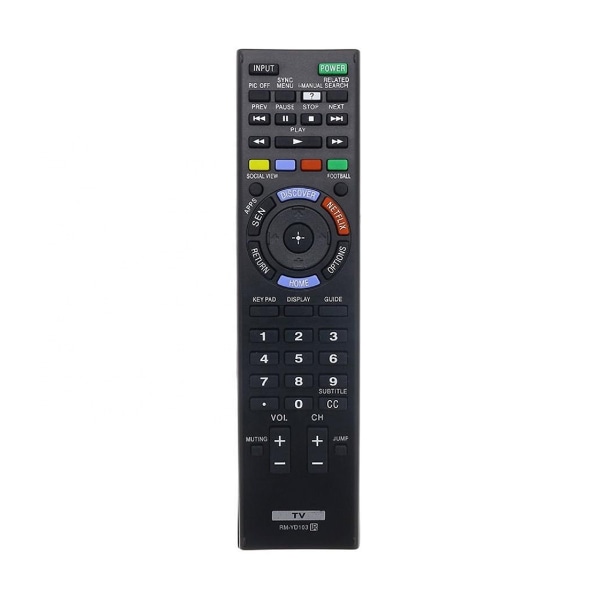 Universal Remote control for Sony TV, MPN: RM-YD103, RM-YD102