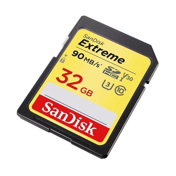 SanDisk SDHC Extreme 32 GB muistikortti Black 6967 | Black | 50 | Fyndiq