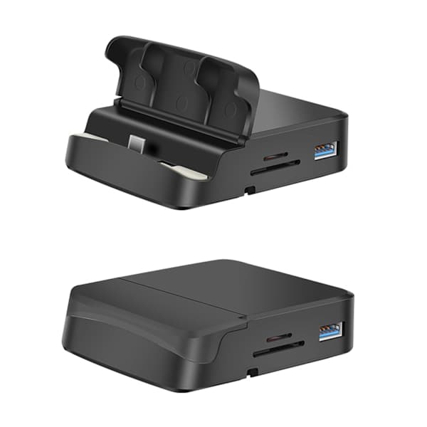 USB-C Hub Dockingstation Telefonholder Dex Pad Station USB-C Kompatibel Dock Strømoplader Kit