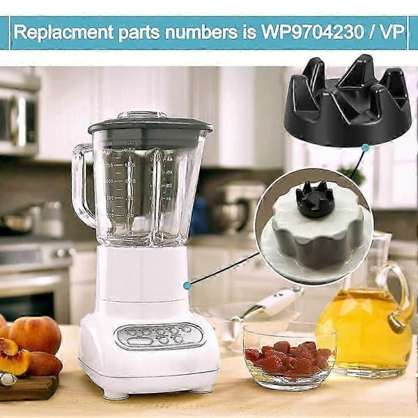 Reservedele til KitchenAid Blender Model 9704230 Inklusive 4-bladet kniv og kobling