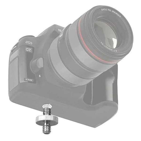 Kameraskrueadapter [4 stk.], Standard 1/4\" han til 1/4\" gevind hanadapter
