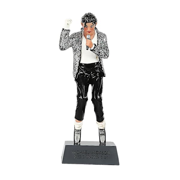 Micheal Jackson Dansende Syngende Figur Utsøkt Statue Dekorasjon