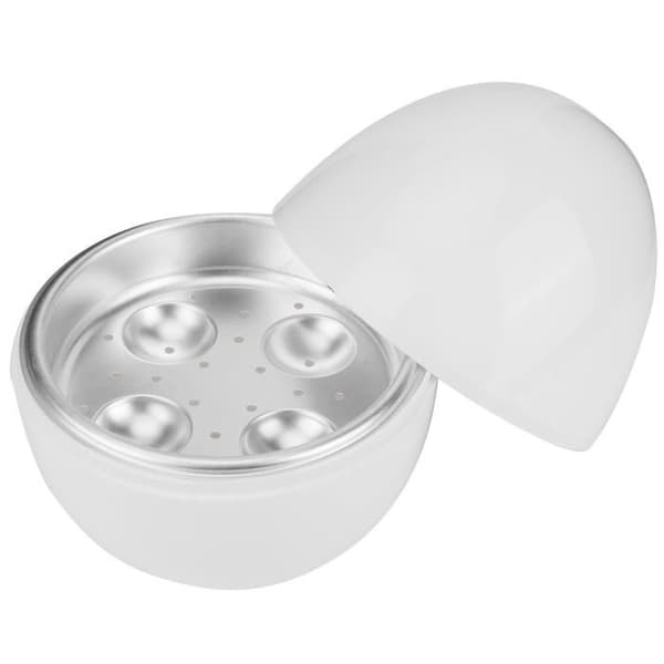 Eggekoker, mikrobølgeovnskoker for 4 egg