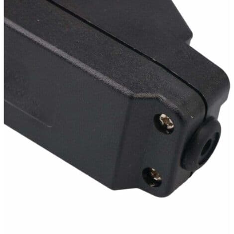 IP65 Knap Inline Ledningsafbryder Vandtæt Sort Tænd/Sluk-afbryder 30A 220V