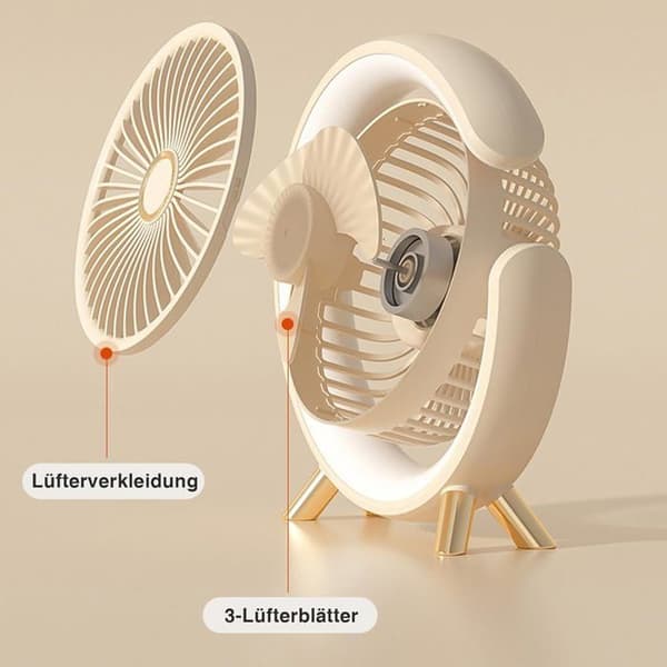 Bordvifte - TANDE - USB-modell - 2000 mAh - 5 hastigheter - Beige