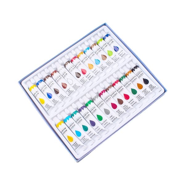 Akrylmaling Sæt 24 Farver 12ml
