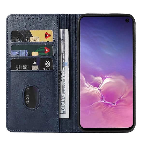 Magnetisk læretui til Samsung Galaxy S10e Blue