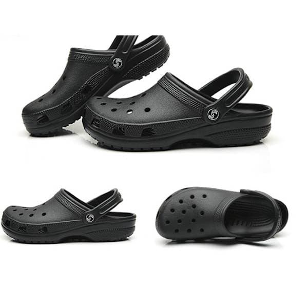 Crocs rantasandaalit unisex (musta koko 42-43) DXGHC