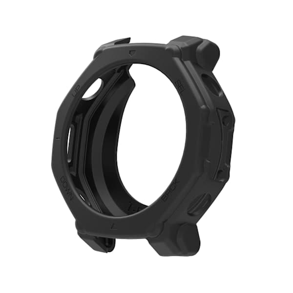 Urrem til Amazfit T-Rex3 Pro Silikonerem + Etui Sæt Sort Black