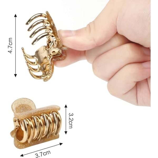 12 små hårspenner