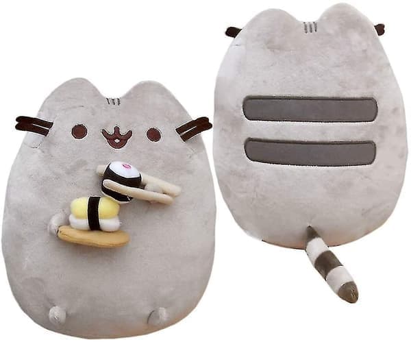 Pusheen Snackables Sushi-syömäpuikot Pehmolelu Kissa, 7 \"