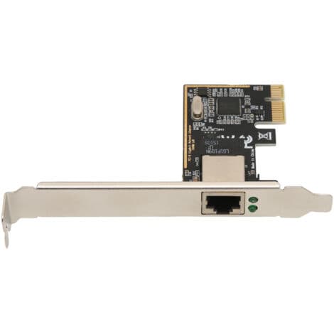 PCI Express Gigabit Ethernet 1000 Mbps Nätverkskort PCIe RJ45 LAN-adapter för PC Stöder Windows