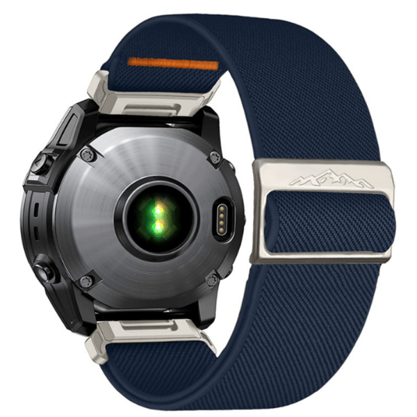 Nylon urrem til Garmin Descent MK3i Blå 22mm Blå 22mm Blå 22mm