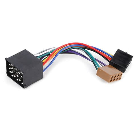 ISO bilradioadapterkabel med fjärrkabel för E36 E46 E39