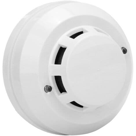 Kablet røgalarm brandsensor med LED-indikator til hjemme- og kommerciel brug, 9-24V