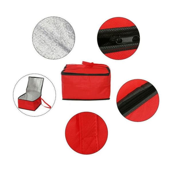 Isolert bag for pizzalevering