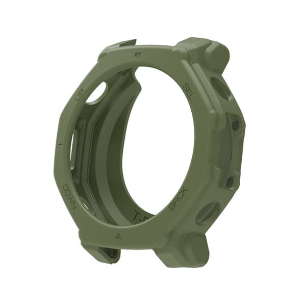 Urrem til Amazfit T-Rex3 Pro Silikonerem + Etui Sæt Grøn Green