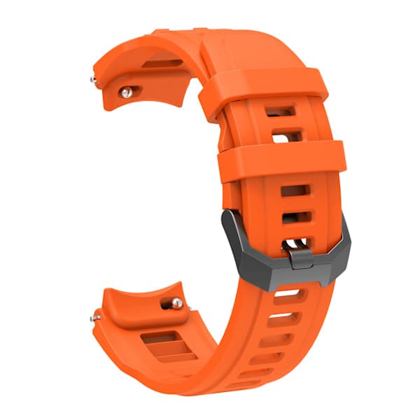 Urrem til Amazfit T-Rex3 Pro Silikonerem + Etui Sæt Orange Orange