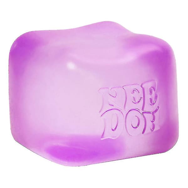 Schylling Nice Cube NeeDoh Stressboll - Sensoriska leksaker, ångest- och stresslindring - Överlägsen