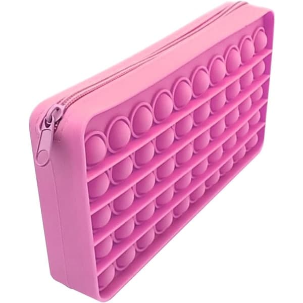 Pencil Case Push Pop Fidget Legetøj & Simpel Sensorisk Silikone