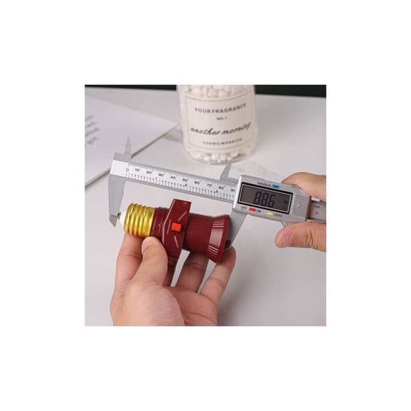 Set med 2 E27-skruvsocklar med 6A-strömbrytare – 250V spänning – Bakelitmaterial – Stöt- och slagtålig