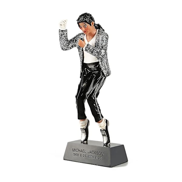 Micheal Jackson Dansende Syngende Figur Utsøkt Statue Dekorasjon