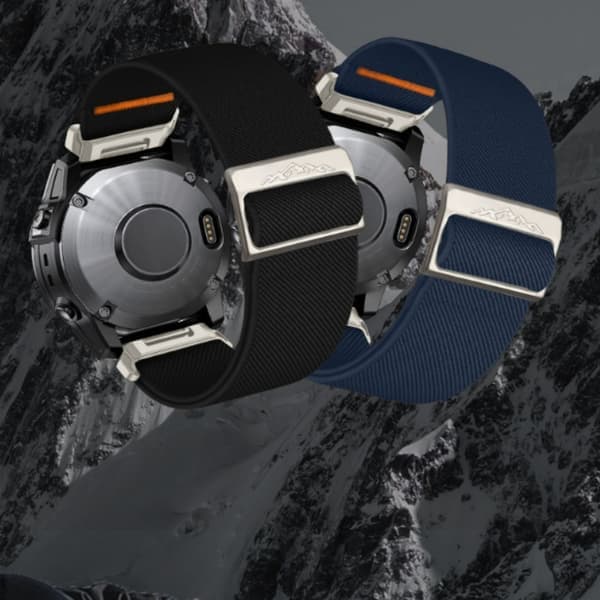 Nylon urrem til Garmin Descent MK3i Blå 22mm Blå 22mm Blå 22mm