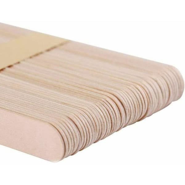 100 ispinner, naturlige trepinner for dekorasjon, håndverkspinner, 11,1 cm, ideell for