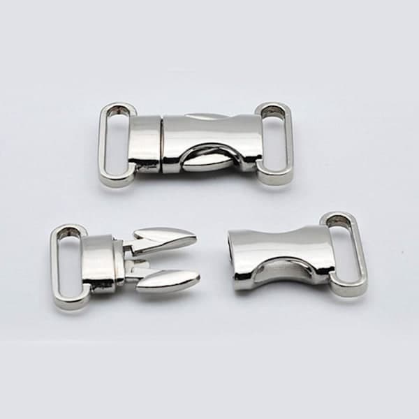 4 stk. metalspænder med quick release-spænde, justerbare quick release-spænder, DIY-tilbehør