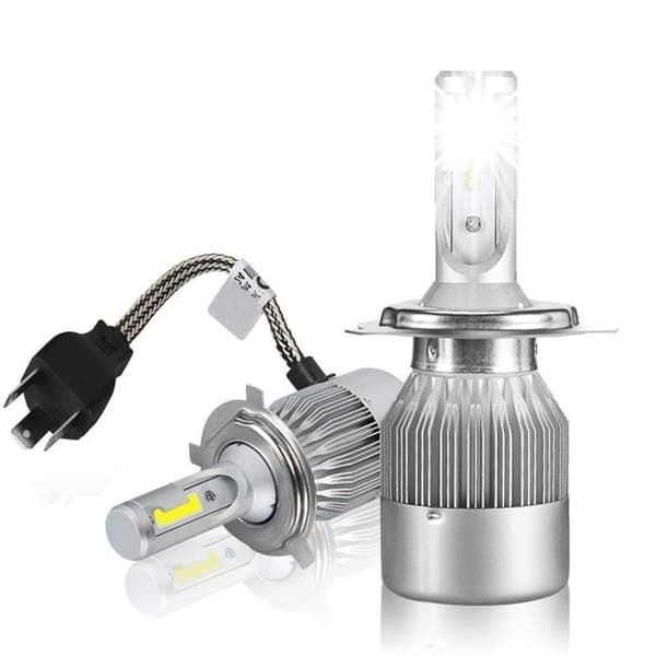 2 LED-auto- ja moottoripyöräpolttimon sarja - 36W, 6000K - valkoinen valo