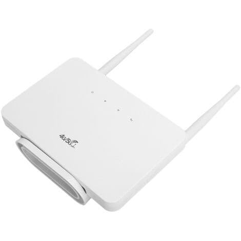 Bärbar 4G mobil WiFi-router med WAN/LAN-port, stöder SIM-kort, för Windows, 110-240V (EU-kontakt)