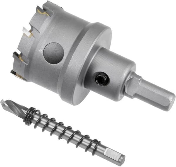 Hulsave i hårdmetal 42 mm TCT til 5 mm rustfri stålplade