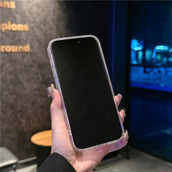 For iPhone 17/iPhone 17 Pro/iPhone 17 Promax mobildeksel, lasergradient magnetisk mobildeksel iPhone 17 Pro iPhone 17 Pro