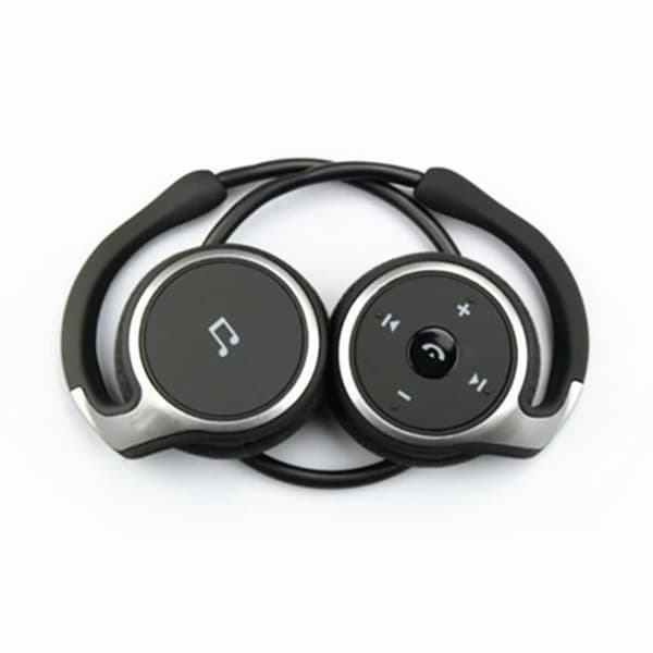 Trådløst Bluetooth-headset - Vanntett - Hi-Fi Stereo - Sammenleggbart og lett - Ideelt for løping og treningsstudio - Svart