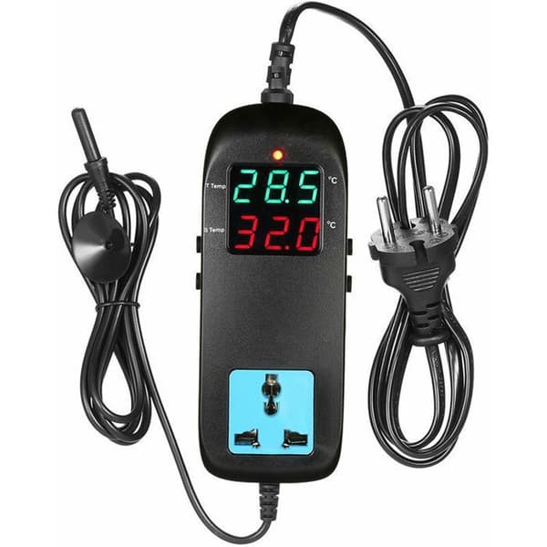 MH-2000 Smart elektronisk termostat med digital display och sladdtemperaturdisplay