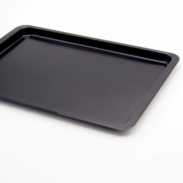 Sæt med 14,5\" x 10\" non-stick bageplader, store rektangulære bageplader (sæt med 3)